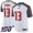 Buccaneers #13 Mike Evans White Men's Stitched NFL 100th Season Vapor Limited Jersey