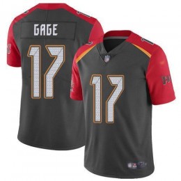 Buccaneers #17 Russell Gage Gray Men's Stitched NFL Limited Inverted Legend Jersey