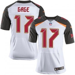 Buccaneers #17 Russell Gage White Men's Stitched NFL New Elite Jersey