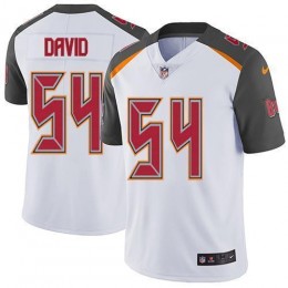 Buccaneers #54 Lavonte David White Men's Stitched NFL Vapor Untouchable Limited Jersey