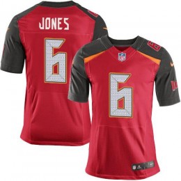 Buccaneers #6 Julio Jones Red Team Color Men's Stitched NFL Vapor Untouchable Elite Jersey