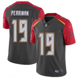 Tampa Bay Buccaneers #19 Breshad Perriman Gray Men's Stitched NFL Limited Inverted Legend Jersey
