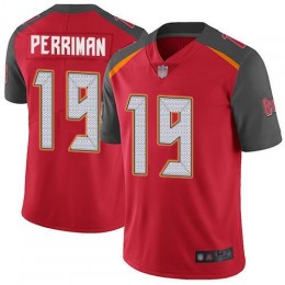 Tampa Bay Buccaneers #19 Breshad Perriman Red Team Color Men's Stitched NFL Vapor Limited Jersey