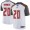 Tampa Bay Buccaneers #20 Ronde Barber White Men's Stitched NFL Vapor Untouchable Limited Jersey