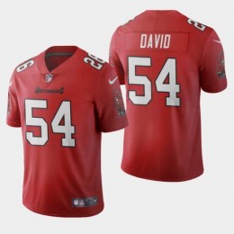 Tampa Bay Buccaneers #54 Lavonte David Red Men's 2020 Vapor Limited NFL Jersey