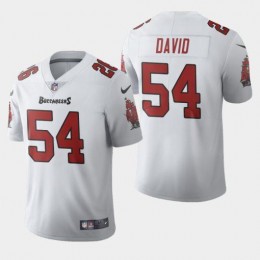 Tampa Bay Buccaneers #54 Lavonte David White Men's 2020 Vapor Limited NFL Jersey