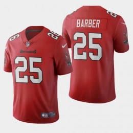 Tampa Bay Tampa Bay Buccaneers #25 Peyton Barber Red Men's 2020 Vapor Limited NFL Jersey