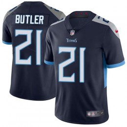 Tennessee Titans #21 Malcolm Butler Navy Blue Team Color Men Stitched NFL Vapor Untouchable Limited Jersey Men