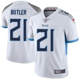 Tennessee Titans #21 Malcolm Butler White Men Stitched NFL Vapor Untouchable Limited Jersey Men