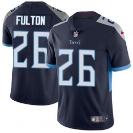 Tennessee Titans #26 Kristian Fulton Navy Blue Team Color Men Stitched NFL Vapor Untouchable Limited Jersey Men