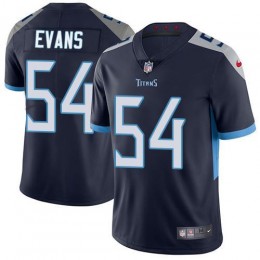 Tennessee Titans #54 Rashaan Evans Navy Blue Team Color Men Stitched NFL Vapor Untouchable Limited Jersey Men