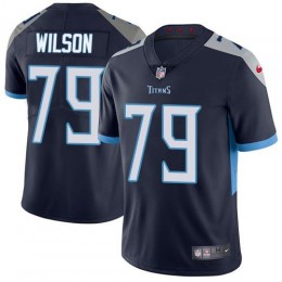 Tennessee Titans #79 Isaiah Wilson Navy Blue Team Color Men Stitched NFL Vapor Untouchable Limited Jersey Men