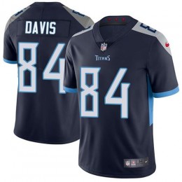 Tennessee Titans #84 Corey Davis Navy Blue Team Color Men Stitched NFL Vapor Untouchable Limited Jersey Men