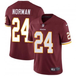 Washington Commanders #24 Josh Norman Burgundy Red Team Color Men Stitched NFL Vapor Untouchable Limited Jersey Men