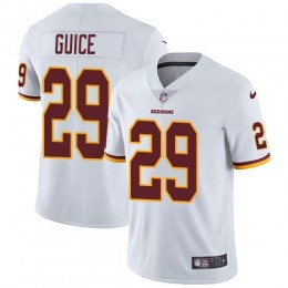 Washington Commanders #29 Derrius Guice White Men Stitched NFL Vapor Untouchable Limited Jersey Men