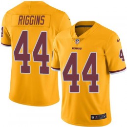 Washington Commanders #44 John Riggins Gold Men Stitched NFL Limited Rush Jersey Men