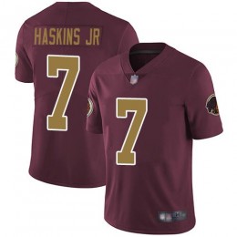 Washington Commanders #7 Dwayne Haskins Jr Burgundy Red Alternate Men Stitched NFL Vapor Untouchable Limited Jersey Men
