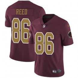 Washington Commanders #86 Jordan Reed Burgundy Red Alternate Men Stitched NFL Vapor Untouchable Limited Jersey Men