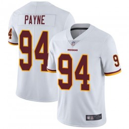Washington Commanders #94 Da’Ron Payne White Men Stitched NFL Vapor Untouchable Limited Jersey Men