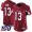 Arizona Cardinals #13 Christian Kirk Red Team Color Women's Stitched NFL 100th Season Vapor Limited Jersey