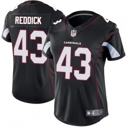 Arizona Cardinals #43 Haason Reddick Black Alternate Women's Stitched NFL Vapor Untouchable Limited Jersey