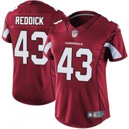Arizona Cardinals #43 Haason Reddick Red Team Color Women's Stitched NFL Vapor Untouchable Limited Jersey