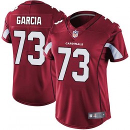 Arizona Cardinals #73 Max Garcia Red Team Color Women's Stitched NFL Vapor Untouchable Limited Jersey