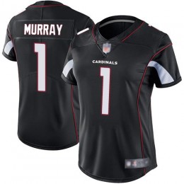 Cardinals #1 Kyler Murray Black Alternate Women's Stitched NFL Vapor Untouchable Limited Jersey