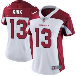 Cardinals #13 Christian Kirk White Women's Stitched NFL Vapor Untouchable Limited Jersey