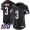 Cardinals #3 Budda Baker Black Alternate Women's Stitched NFL 100th Season Vapor Untouchable Limited Jersey