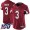 Cardinals #3 Budda Baker Red Team Color Women's Stitched NFL 100th Season Vapor Untouchable Limited Jersey