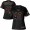 Cardinals #40 Pat Tillman Black Women's NFL Fashion Game Jersey