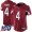 Cardinals #4 Rondale Moore Red Team Color Women's Stitched NFL 100th Season Vapor Untouchable Limited Jersey