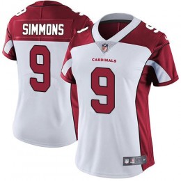 Cardinals #9 Isaiah Simmons White Women's Stitched NFL Vapor Untouchable Limited Jersey