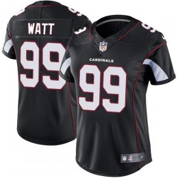 Cardinals #99 J.J. Watt Black Alternate Women's Stitched NFL Vapor Untouchable Limited Jersey