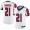 Atlanta Falcons #21 Deion Sanders White Women's Stitched NFL Vapor Untouchable Limited Jersey