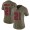 Atlanta Falcons #21 Todd Gurley II Olive Women's Stitched NFL Limited 2017 Salute To Service Jersey