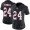 Atlanta Falcons #24 A.J. Terrell Black Alternate Women's Stitched NFL Vapor Untouchable Limited Jersey