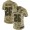 Atlanta Falcons #26 Isaiah Oliver Camo Women's Stitched NFL Limited 2018 Salute to Service Jersey