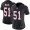 Atlanta Falcons #51 Alex Mack Black Alternate Women's Stitched NFL Vapor Untouchable Limited Jersey