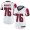 Atlanta Falcons #76 Kaleb McGary White Women's Stitched NFL Vapor Untouchable Limited Jersey