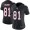 Atlanta Falcons #81 Hayden Hurst Black Alternate Women's Stitched NFL Vapor Untouchable Limited Jersey