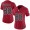 Atlanta Falcons #88 Tony Gonzalez Red Women's Stitched NFL Limited Rush Jersey