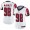 Atlanta Falcons #98 Takkarist McKinley White Women's Stitched NFL Vapor Untouchable Limited Jersey