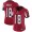 Falcons #18 Calvin Ridley Red Team Color Women's Stitched NFL Vapor Untouchable Limited Jersey