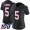 Falcons #5 Drake London Black Alternate Stitched Women's NFL 100th Season Vapor Untouchable Limited Jersey