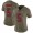 Falcons #5 Drake London Olive Stitched Women's NFL Limited 2017 Salute To Service Jersey