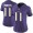 Baltimore Ravens #11 Seth Roberts Purple Team Color Women's Stitched NFL Vapor Untouchable Limited Jersey