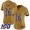 Baltimore Ravens #36 Chuck Clark Gold Women's Stitched NFL Limited Inverted Legend 100th Season Jersey
