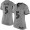 Baltimore Ravens #5 Joe Flacco Gray Women's Stitched NFL Limited Gridiron Gray Jersey